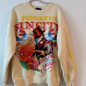 Forsaken Sin City Cream Sweater